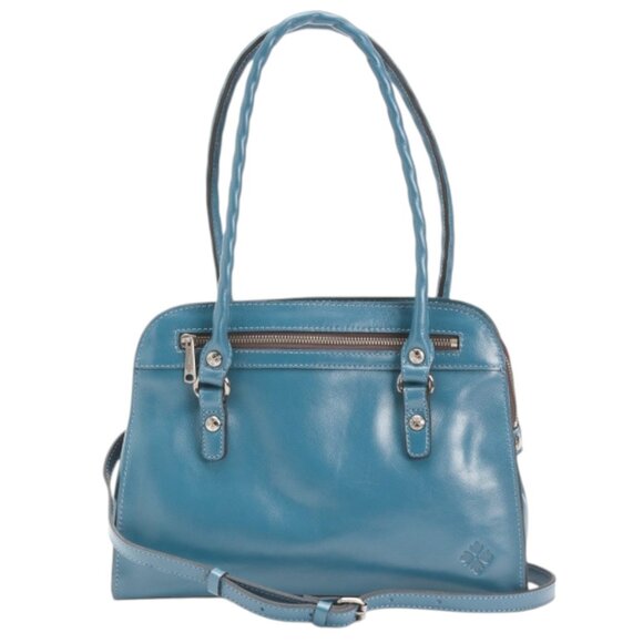 Patricia Nash Handbags - PATRICIA NASH Leather Convertible Satchel